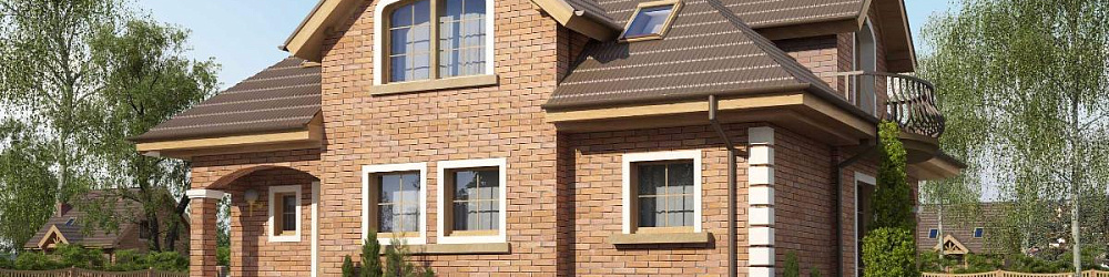 Кирпичные домов