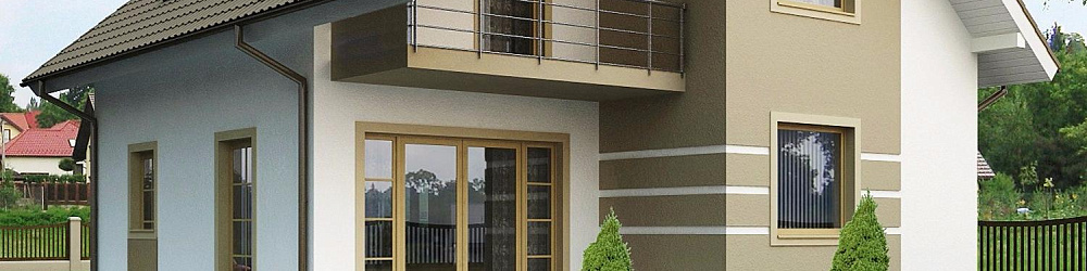 Дома из утеплённых блоков